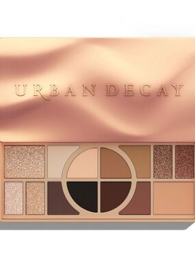 Urban Decay Warm Neutral Eyeshadow Palette - Rose Gold, Champagne, Bronze, Taupe